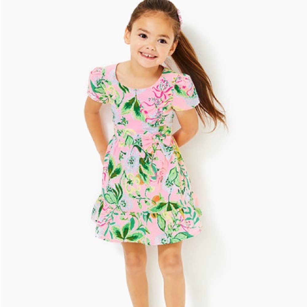 Lilly Pulitzer Girls Alexandra Cotton Dress